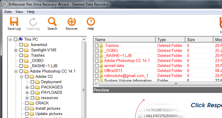 recover files from pen drive