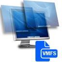 supports vmware esx server vmfs file system