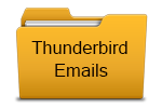 Single Thunderbird file and folder conversion